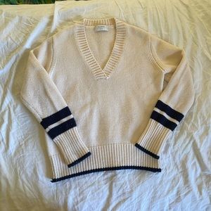 La Ligne Varsity Stripe Sweater